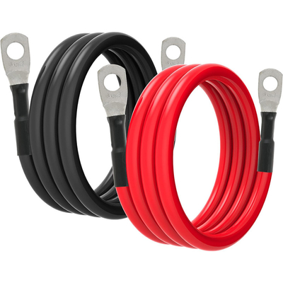 PVC-Jacke Kupfer-Auto-Audio-Stromkabel 1/0 2 4 6 AWG-Gabel-Batterie-Kabel