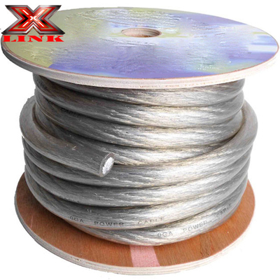 Soft PVC Jacket Super Soft Flexible Frosted 0ga Auto Amp Stromkabel Draht in jeder Farbe