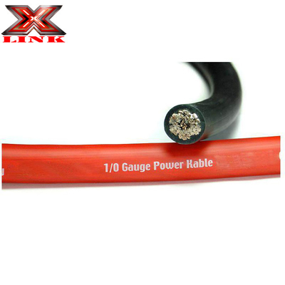 Soft PVC Jacket Super Soft Flexible Frosted 0ga Auto Amp Stromkabel Draht in jeder Farbe