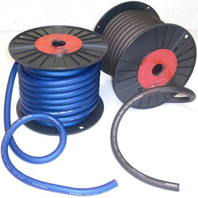 Soft PVC Jacket Super Soft Flexible Frosted 0ga Auto Amp Stromkabel Draht in jeder Farbe
