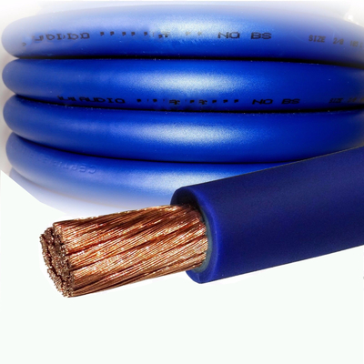 CCA-Dirigent Auto-Audio-Boden-Stromkabel Transparente PVC-Jackette Top Flex 4 AWG-Gauge