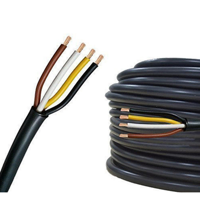 RVV Flexible PVC Jacket Flat Wire Electrical Cable für einfache Installation und Wartung in industriellen Anwendungen