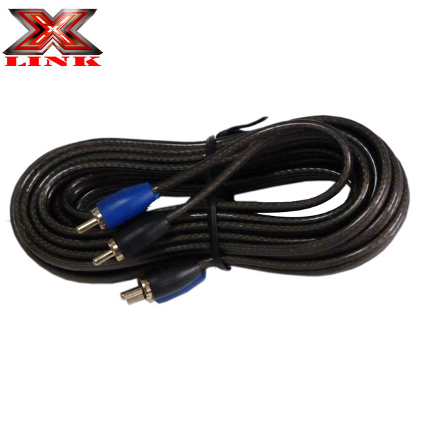 Auto-RCA-Audiokabel und Adapter 0ft abgeschirmte RCA-Kabel mit PVC-Isoliermaterial