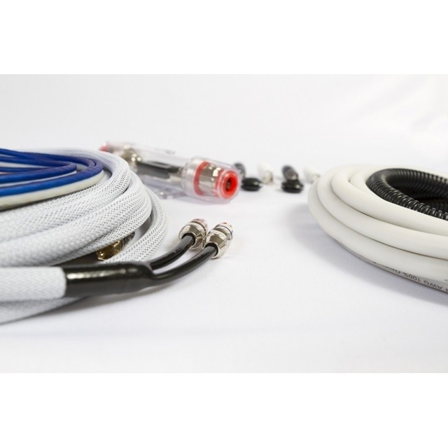 12V Gleichspannung OFC Kupfer 4 Gauge Auto-Audio-Verstärker und Unterteile Installationsverkabelung Kit mit PVC Jacket