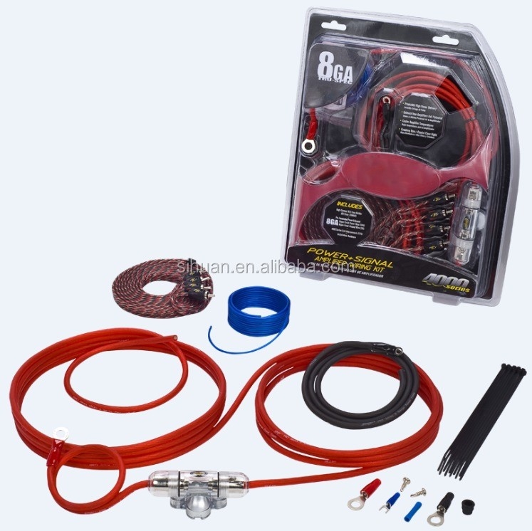 Optimieren Sie Ihre Sound 4gauge Auto Audio Verkabelung Kit mit Gold-Anschluss und individuellen Außendurchmesser