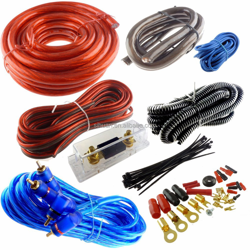 100% echte OFC Kupfer-RCA-Kabel für Niederspannungs-Autoaudio