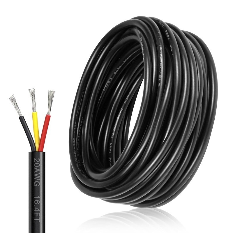 18AWG 2 Leiter 20AWG 3 Leiter Elektrodraht Strang PVC Zinnkopfdraht