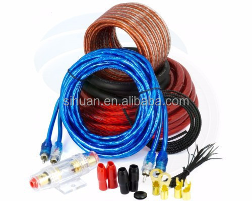 RCA Standard Wire Auto Audio Kabel-Kit und Auto Amplifier Verkabelung Kit Männlich Weiblich