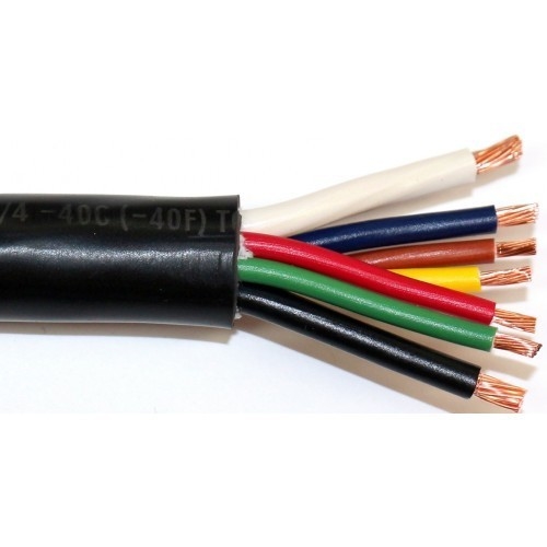 Aufhängekabel 14 Schnitt 7 Weg Leiterverlängerung Draht Isoliert PVC 14/7