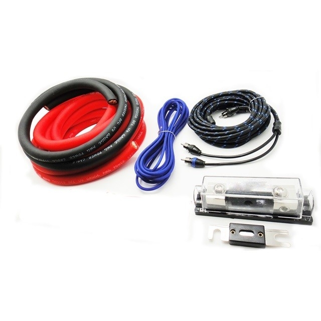 Fahrzeugdraht-Set mit isoliertem 4-Gas-Auto-Audio-Kabel und CCA- oder OFC-Leiter