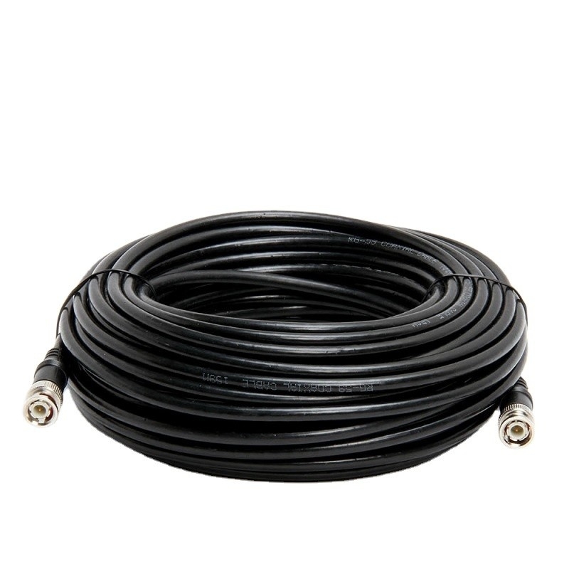 1 Leiter RG59U BNC-RCA-Adapter Koaxialkabel für Überwachung durch CCTV-Kameras