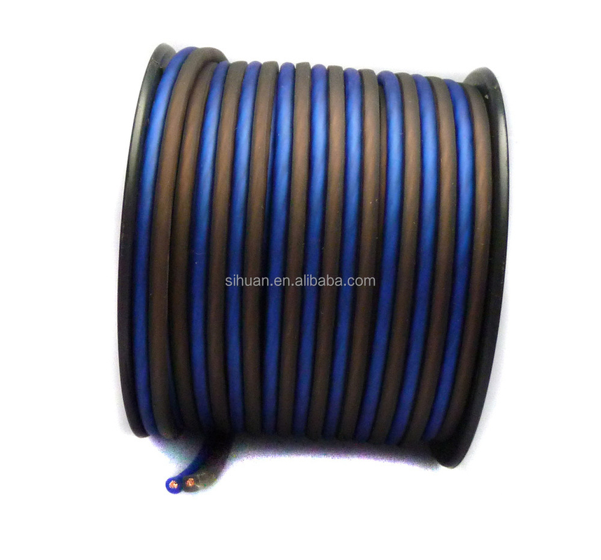 CE genehmigt 14 Gauge Stranded Wire Lautsprecherkabel mit nacktem Kupferleiter jeglicher Außendurchmesser Spezifikation