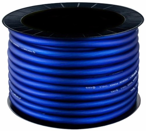 OFC Leiter Auto-Audio-Batterie 0 Gauge 4 Gauge 8 Gauge Stromkabel mit PVC-Dämmung